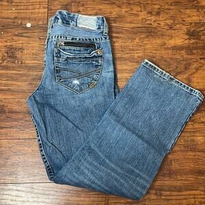 Aeropostale Chelsea Skinny Bootcut Jeans 9/10 Short
